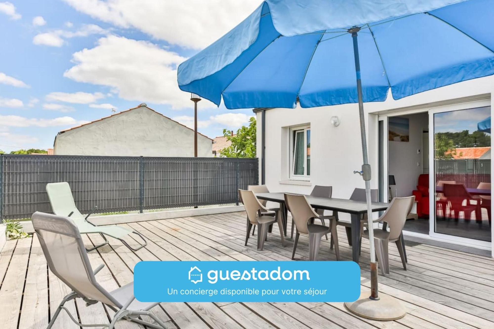 Le Gois - Terrasse - Parking Villa Beauvoir-sur-Mer Buitenkant foto